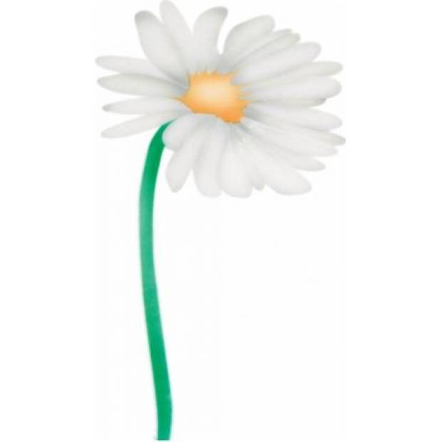 Schablone für Airbrush-Gänseblümchen