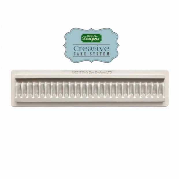 Silikonform für Rüschen