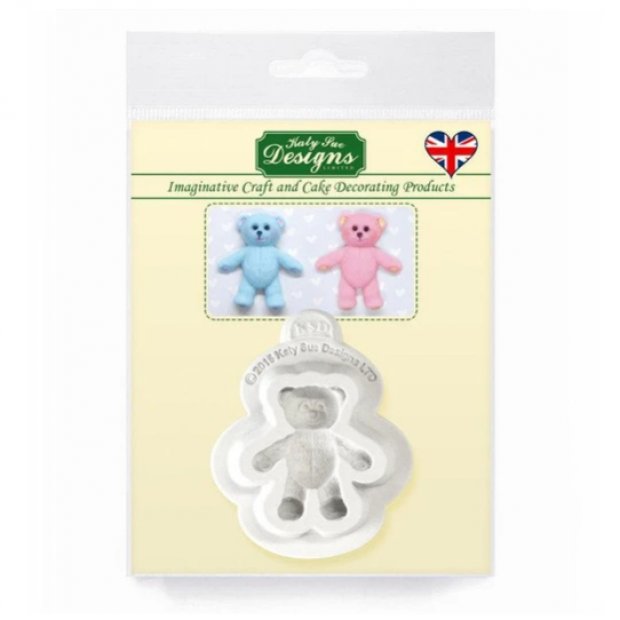 Silikonform-Teddybär