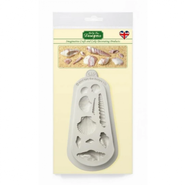 Silikonform einer Muschel