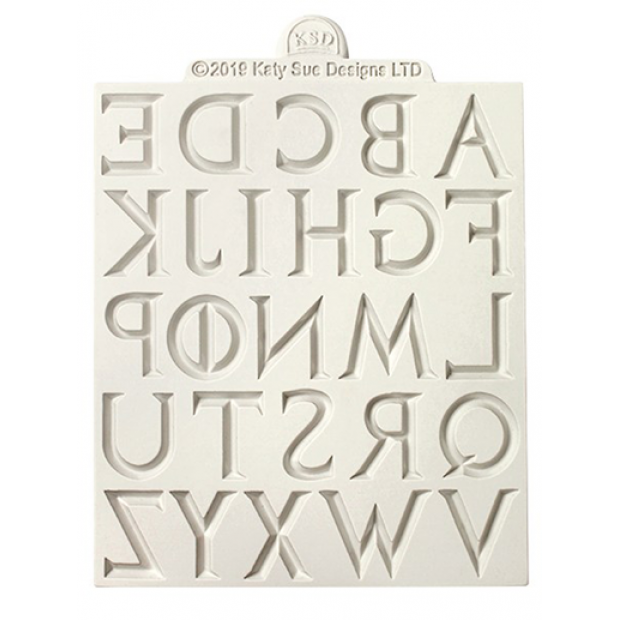 Silikonform für das Alphabet