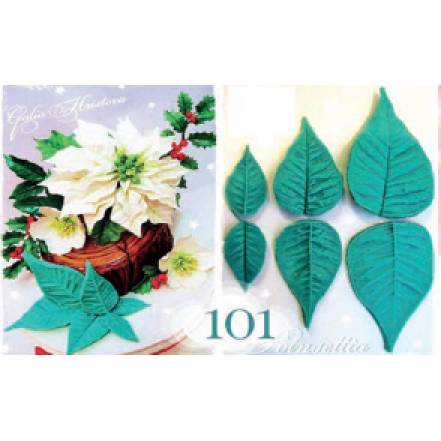 Silikonform Weihnachtsstern