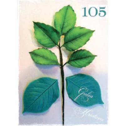 Silikonform für Rosenblätter