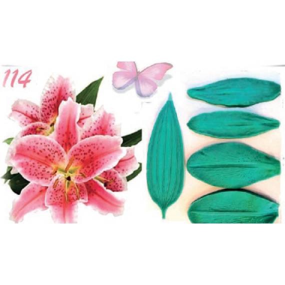 Silikonform Orchidee veiner