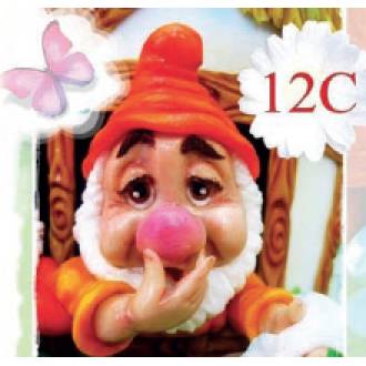 Silikonform Zwergkuchenform