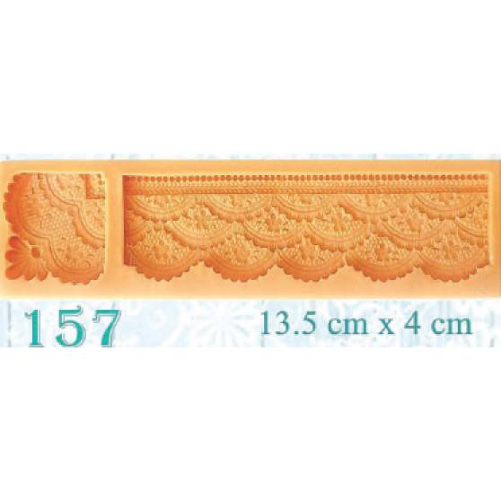 Silikonform Rüschen