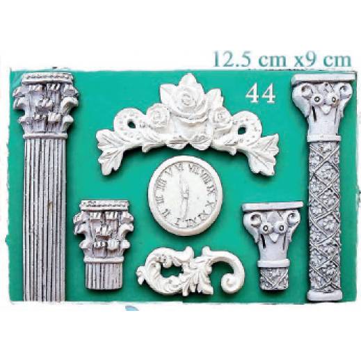 Silikonformsäulen und Ornamente