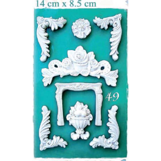 Silikonformen für Ornamente