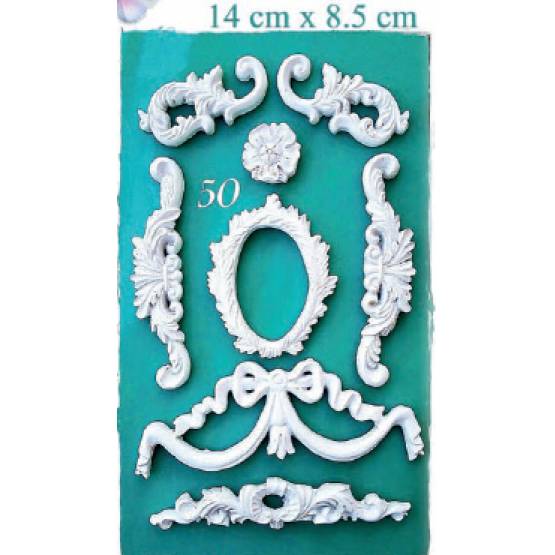 Silikonformen für Ornamente