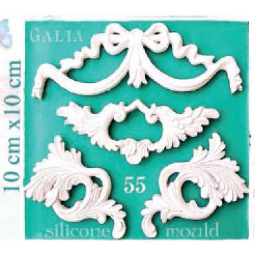 Silikonformen für Ornamente