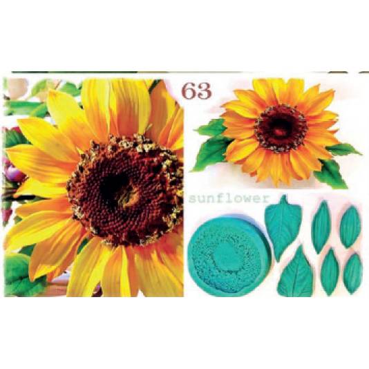 Silikonform Sonnenblumenveiner