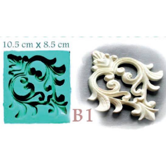 Silikonform Ornament