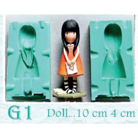 Silikonform Gorjuss Mädchen