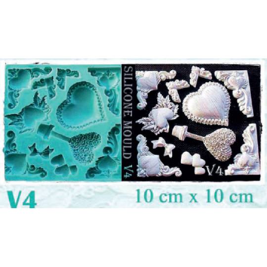 Herzform aus Silikon