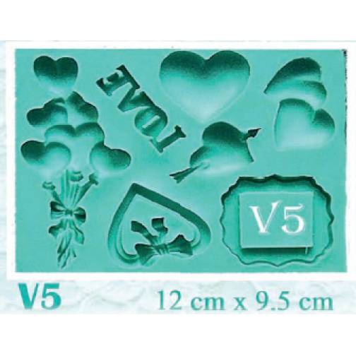 Herzform aus Silikon