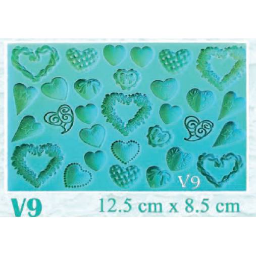 Herzform aus Silikon