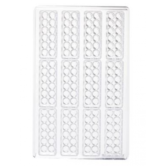 Polycarbonatform für Schokolade - Kinderwürfel lang