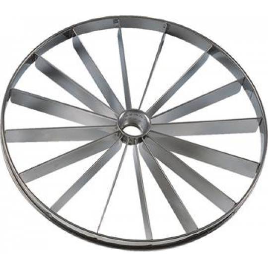 12 Portionsmarker aus Edelstahl