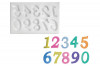 Silikonform für Ziffern 27x17mm