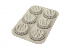 Brötchenform aus Silikon für Burger 8cm