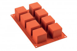 Silikonform für Dessertwürfel 1000ml für 8 Stk.