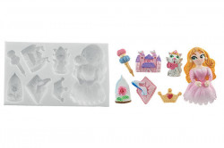Prinzessin Silikonform