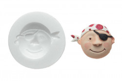 Silikonform Pirat 22x22mm