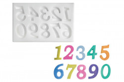 Silikonform für Ziffern 27x17mm