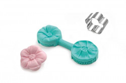 Bleistiftspitzer und -schneider mit Kirschblüten