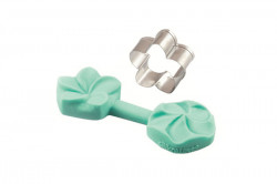 Bleistiftspitzer und Stempel Frangipani-Blume