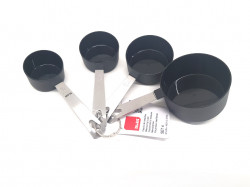 Große schwarze Messbecher - Ibili