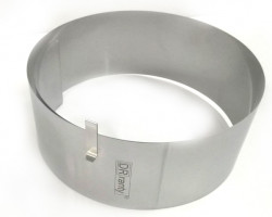 Einstellbare Form rund 20-28 cm (Höhe 12cm) OHNE MESSUNG