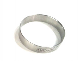 Törtchenform aus Edelstahl, Durchmesser 8,5cm, Höhe 2cm