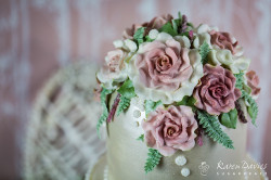 Silikonform große Rosen FL04143