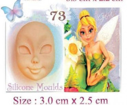 Silikonform Gesicht Fee Tinkerbell