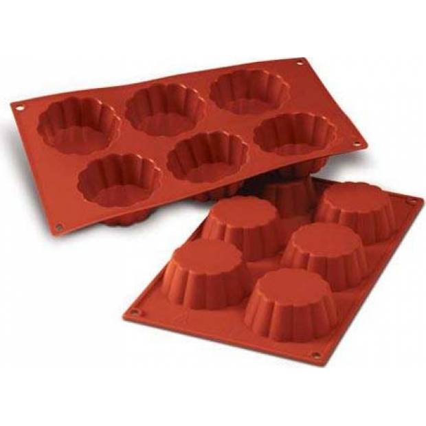 Silikonform Cennellata 660ml für 6 Stk.