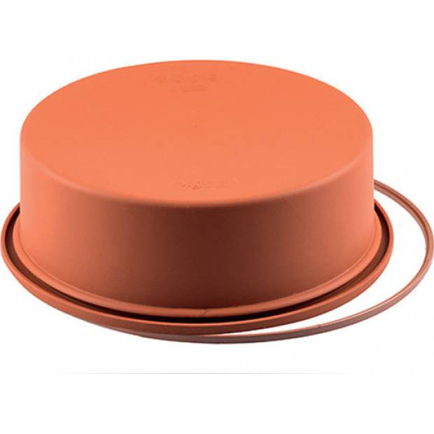 Silikonkuchenform rund 18 x 6,5cm 1500ml Genoise