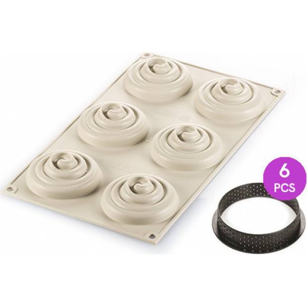 Silikonform mini Twist 6 x 8cm