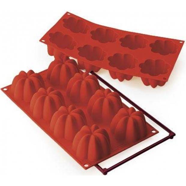 Silikonform Charlotte 816ml für 8 Stk.