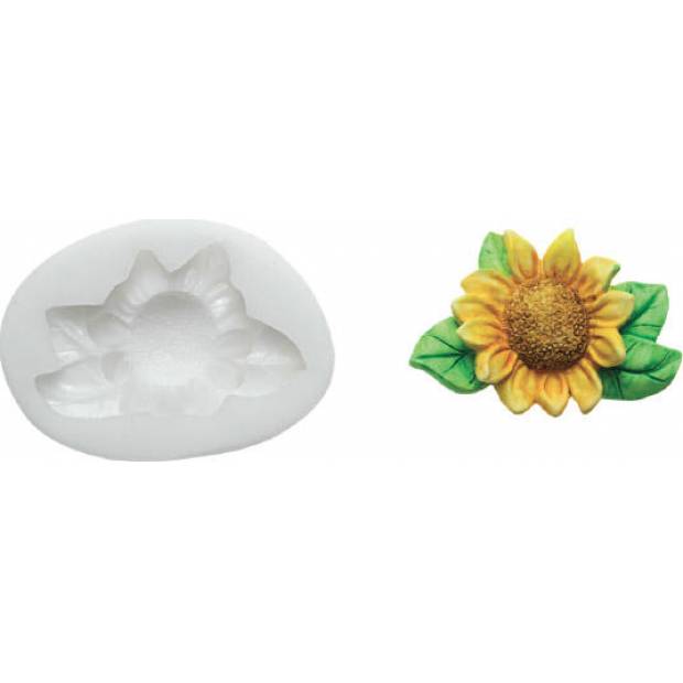Silikonform Sonnenblume 49x60mm