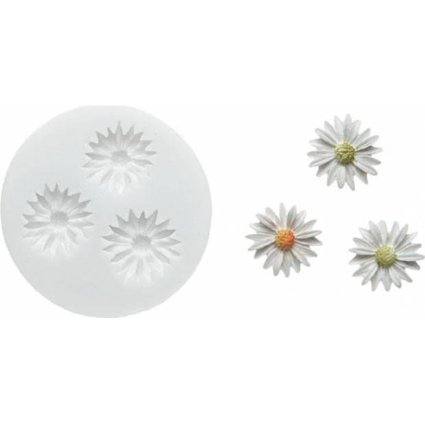 Gänseblümchen Silikonform 24x24mm