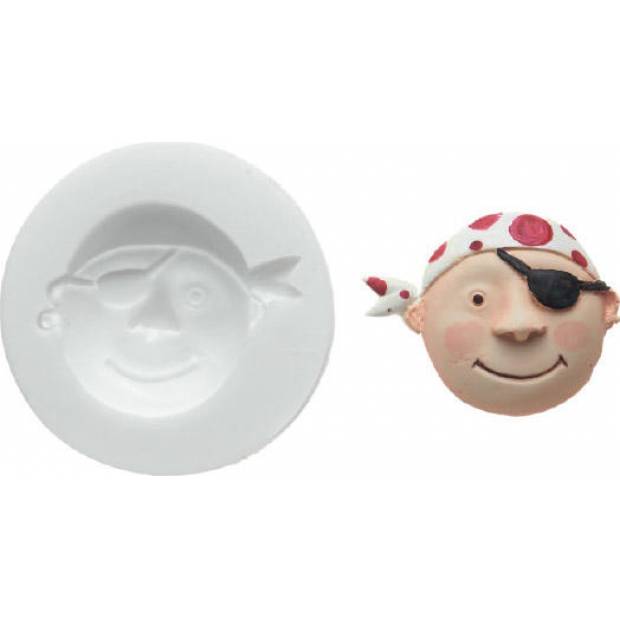 Silikonform Pirat 22x22mm