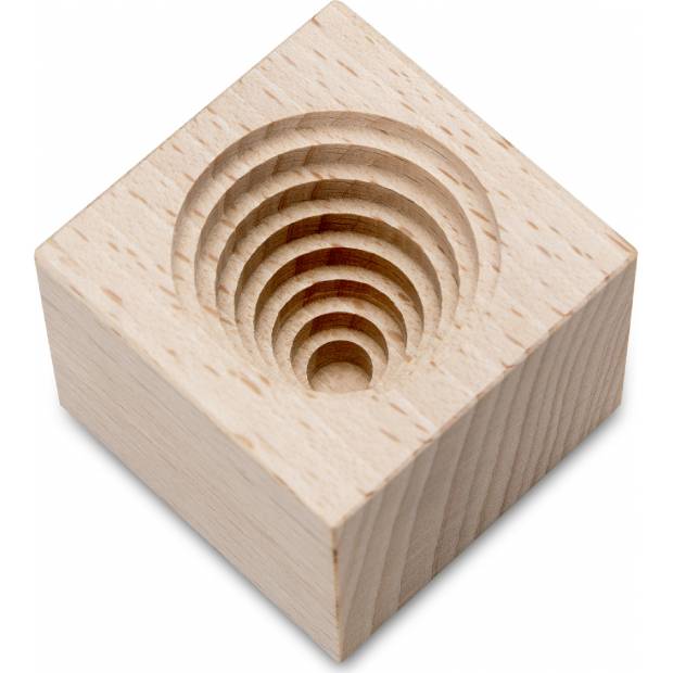 Traditionelle Holzform für Wespennester 3,5cm Durchmesser