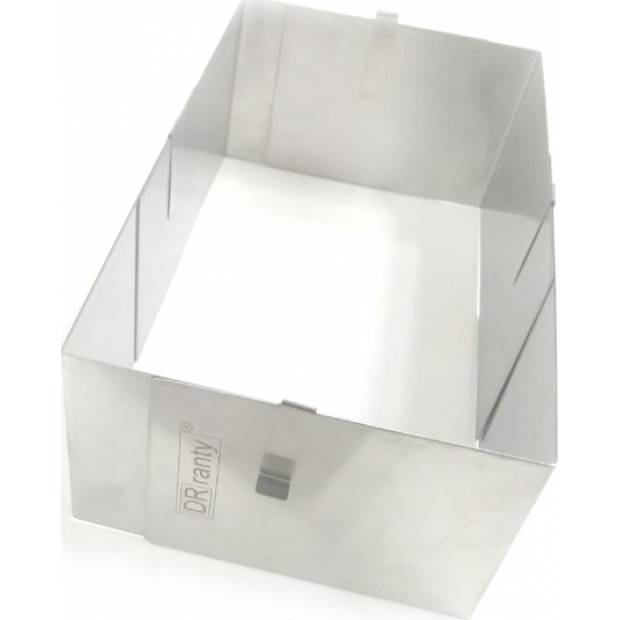 Einstellbare quadratische Form mittel (Höhe 12cm)