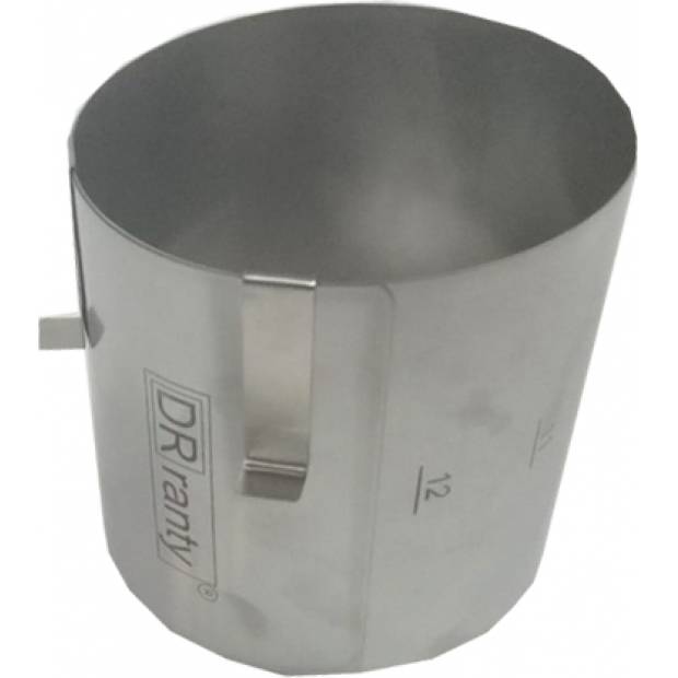 Einstellbare Form rund 10-14cm (Höhe 12cm)