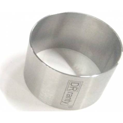 Edelstahlform Patisse Durchmesser 9cm, Höhe 5,5 cm