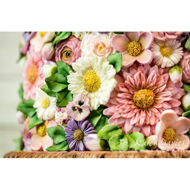 Silikonform für Blumen