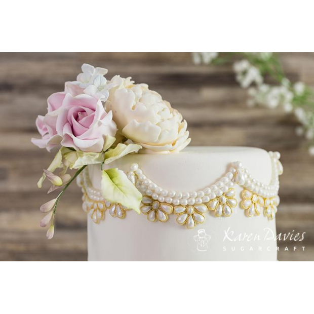 Silikonform Perlensaum