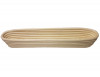 Rattankorb zum Gären von Baguettes 44x8x6 cm