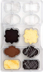 Polycarbonatform für Schokolade Ornamenten